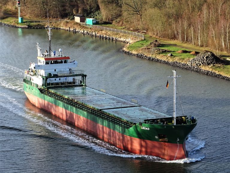 lecko (General Cargo Ship) - IMO 9263576, MMSI 244063000, Call Sign PBKR under the flag of Netherlands
