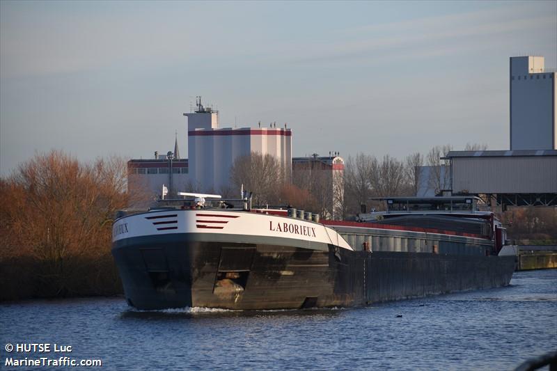 laborieux (Cargo ship) - IMO , MMSI 244670842, Call Sign PE8106 under the flag of Netherlands