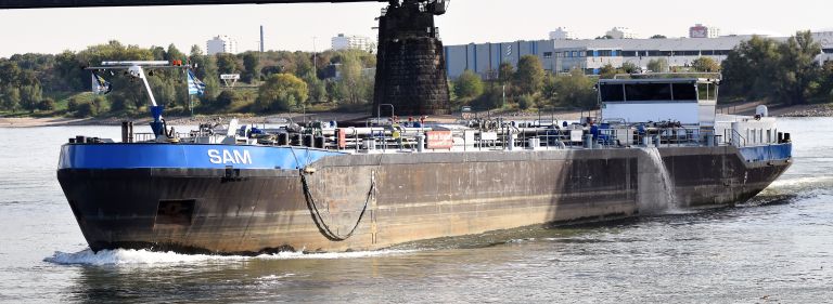 sam (Tanker) - IMO , MMSI 244710164, Call Sign ND345 under the flag of Netherlands