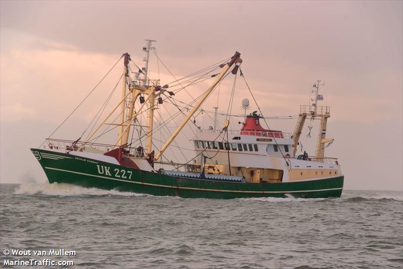 uk227 oranje nassau (Fishing Vessel) - IMO 9067609, MMSI 246155000, Call Sign PGOI under the flag of Netherlands