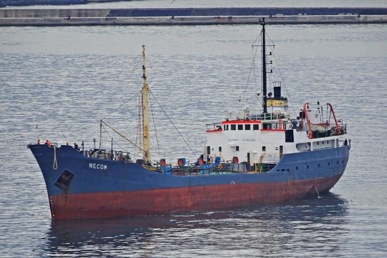 necom (Water Tanker) - IMO 5271367, MMSI 247223700, Call Sign ILJN under the flag of Italy