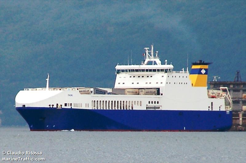 giuseppe lucchesi (Ro-Ro Cargo Ship) - IMO 9503639, MMSI 247388600, Call Sign IBUL under the flag of Italy