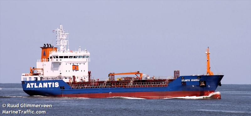 atlantis araceli (Chemical/Oil Products Tanker) - IMO 9367243, MMSI 248080000, Call Sign 9HJM9 under the flag of Malta