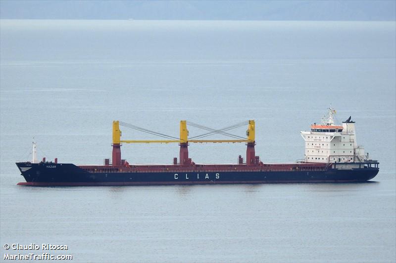 hazar (General Cargo Ship) - IMO 9674921, MMSI 249615000, Call Sign 9HA4315 under the flag of Malta