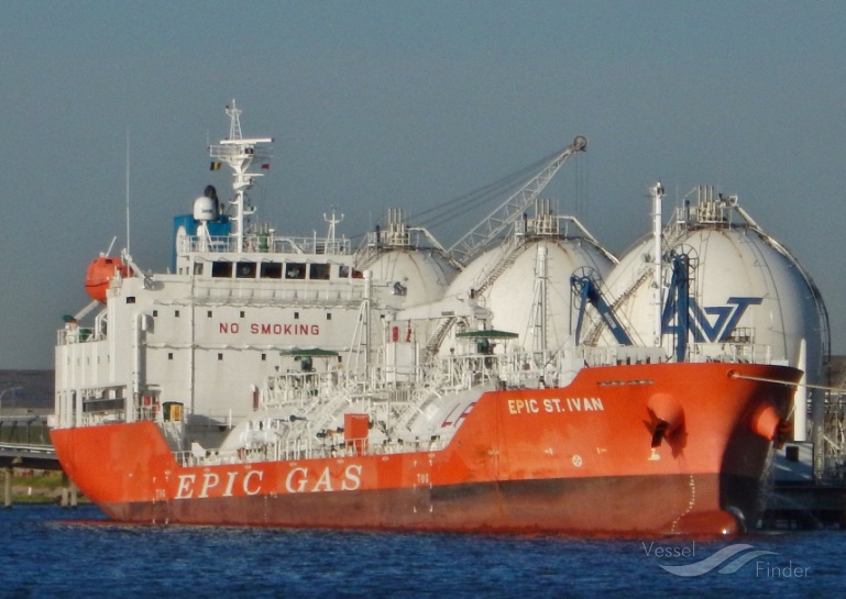 epic st.ivan (LPG Tanker) - IMO 9707194, MMSI 249714000, Call Sign 9HA4347 under the flag of Malta