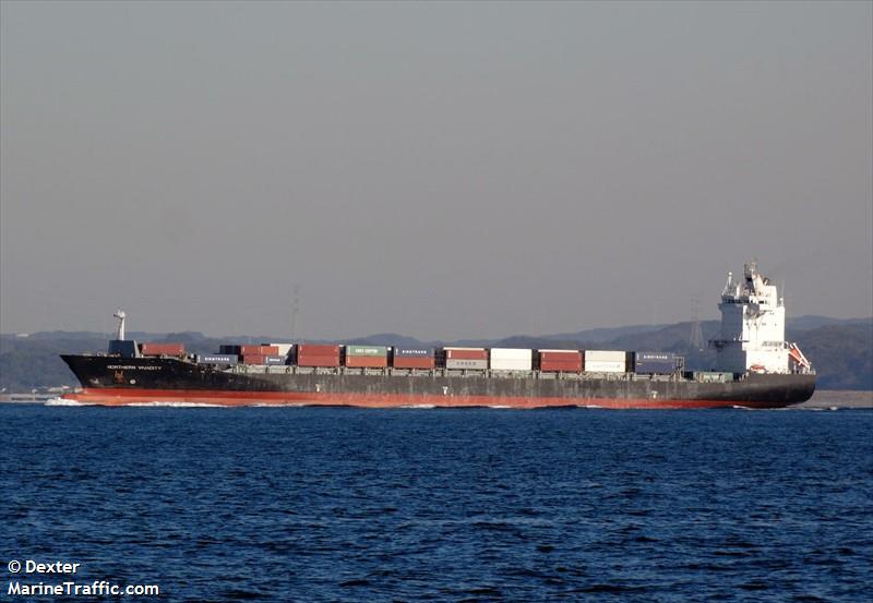 northern vivacity (Container Ship) - IMO 9304966, MMSI 255805576, Call Sign CQHA under the flag of Madeira