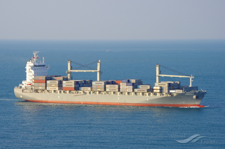 ubena (Container Ship) - IMO 9690078, MMSI 255805810, Call Sign CQAH under the flag of Madeira