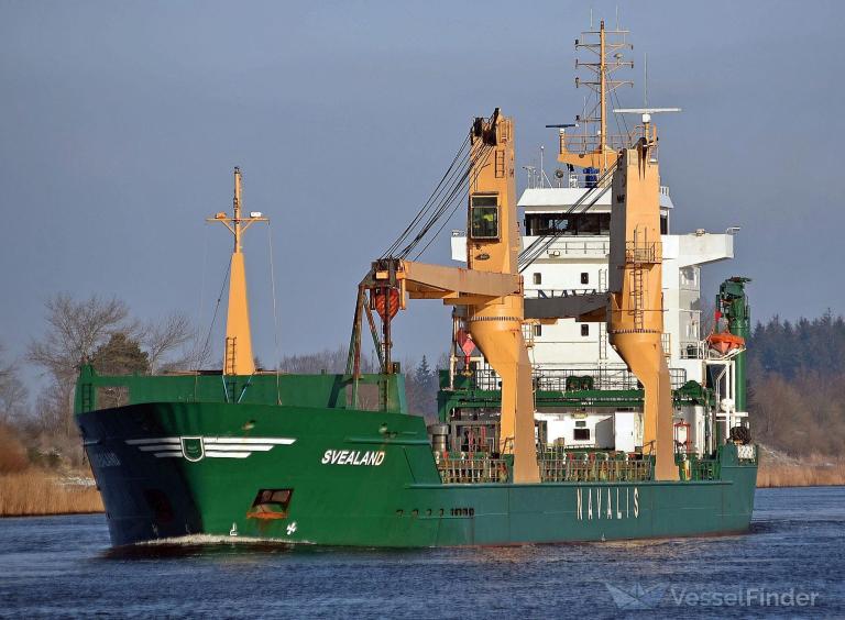 svealand (General Cargo Ship) - IMO 9317808, MMSI 255806289, Call Sign CQAV7 under the flag of Madeira