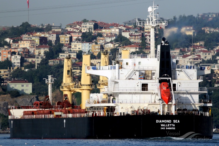 diamond sea (Bulk Carrier) - IMO 9468152, MMSI 256638000, Call Sign 9HA2897 under the flag of Malta