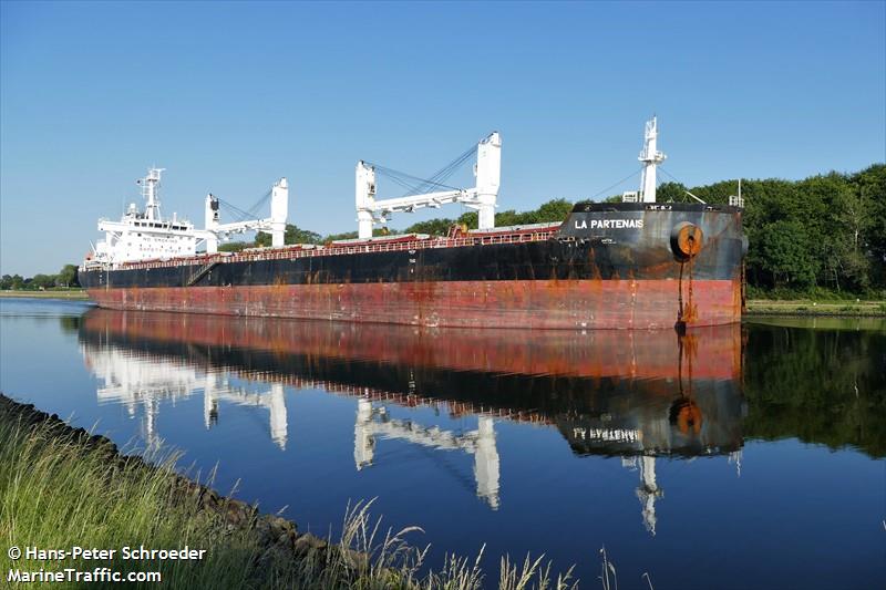 la partenais (Bulk Carrier) - IMO 9691046, MMSI 256892000, Call Sign 9HA4029 under the flag of Malta