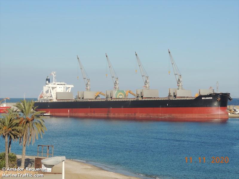 belhaven (Bulk Carrier) - IMO 9811945, MMSI 257596000, Call Sign LAKN8 under the flag of Norway