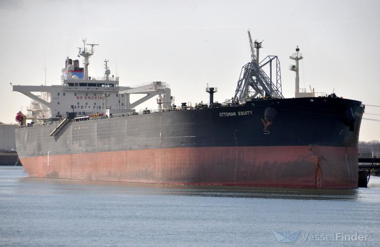 ottoman equity (Crude Oil Tanker) - IMO 9404950, MMSI 271002613, Call Sign TCTG7 under the flag of Turkey