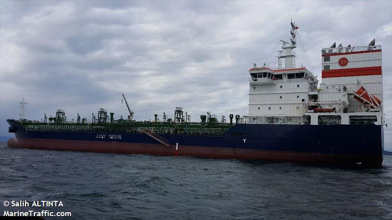 t.elinor (Chemical/Oil Products Tanker) - IMO 9838993, MMSI 271047046, Call Sign TCA5646 under the flag of Turkey