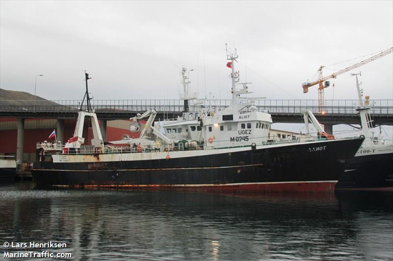 aliot (Fishing Vessel) - IMO 7720025, MMSI 273443790, Call Sign UGEZ under the flag of Russia