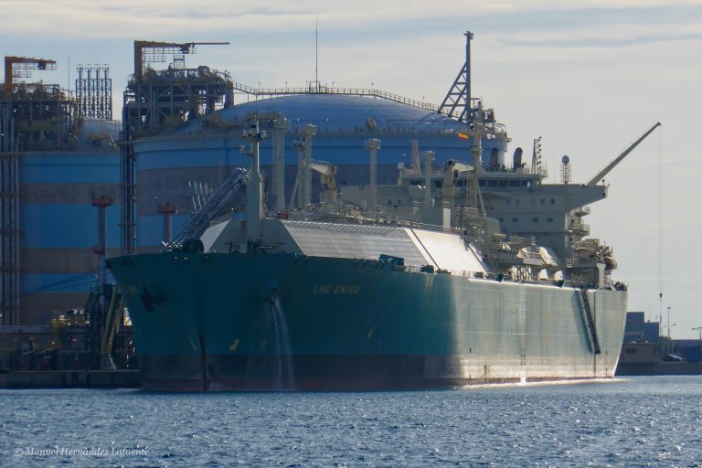 lng enugu (LNG Tanker) - IMO 9266994, MMSI 310482000, Call Sign ZCDM5 under the flag of Bermuda