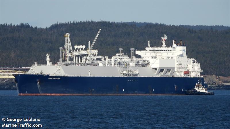 gaslog genoa (LNG Tanker) - IMO 9744013, MMSI 310774000, Call Sign ZCEW4 under the flag of Bermuda