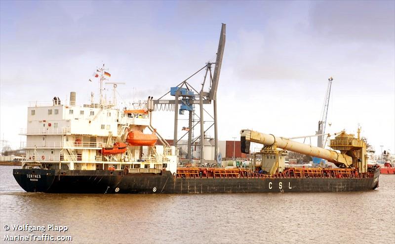 tertnes (Self Discharging Bulk Carrier) - IMO 8315554, MMSI 311000142, Call Sign C6AS8 under the flag of Bahamas