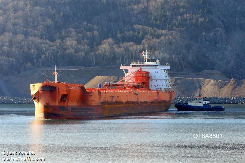 csl tarantau (Self Discharging Bulk Carrier) - IMO 9600982, MMSI 311000508, Call Sign C6CL9 under the flag of Bahamas