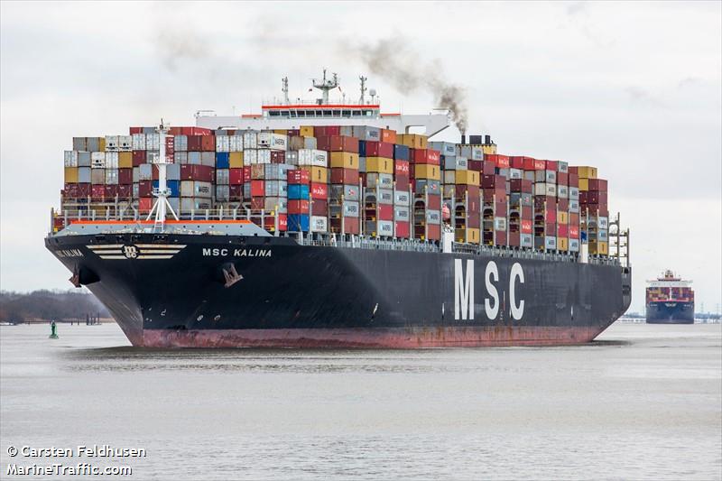 msc kalina (Container Ship) - IMO 9399026, MMSI 351361000, Call Sign 3ETW2 under the flag of Panama