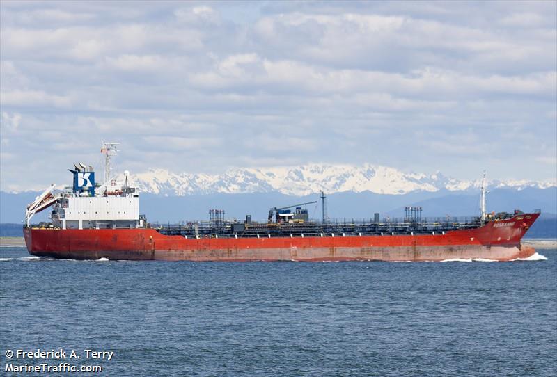 roseanne (Chemical/Oil Products Tanker) - IMO 9300544, MMSI 353222000, Call Sign HPPV under the flag of Panama