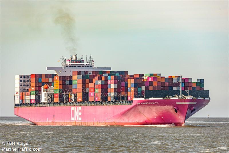 one hammersmith (Container Ship) - IMO 9395147, MMSI 354839000, Call Sign 3FQE8 under the flag of Panama