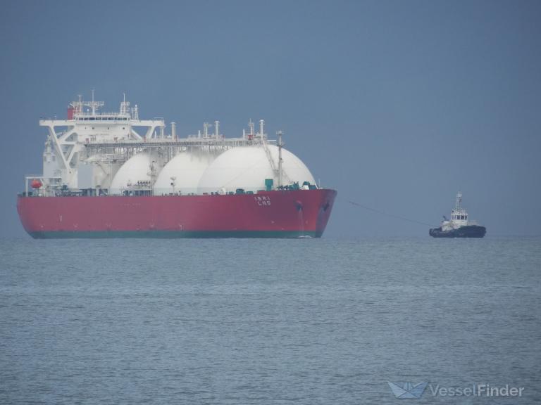 ibri lng (LNG Tanker) - IMO 9317315, MMSI 355580000, Call Sign 3EFH9 under the flag of Panama
