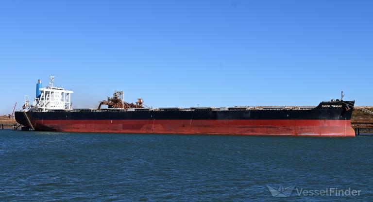 pacific treasure (Bulk Carrier) - IMO 9604988, MMSI 357952000, Call Sign 3EZA3 under the flag of Panama