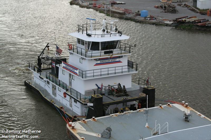 american spirit (Towing vessel) - IMO , MMSI 367619920, Call Sign WDH4653 under the flag of United States (USA)