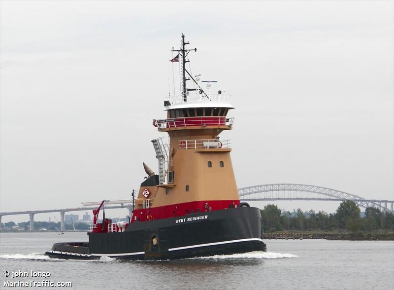 bert reinauer (Tug) - IMO 9826146, MMSI 368015480, Call Sign WDJ8346 under the flag of United States (USA)