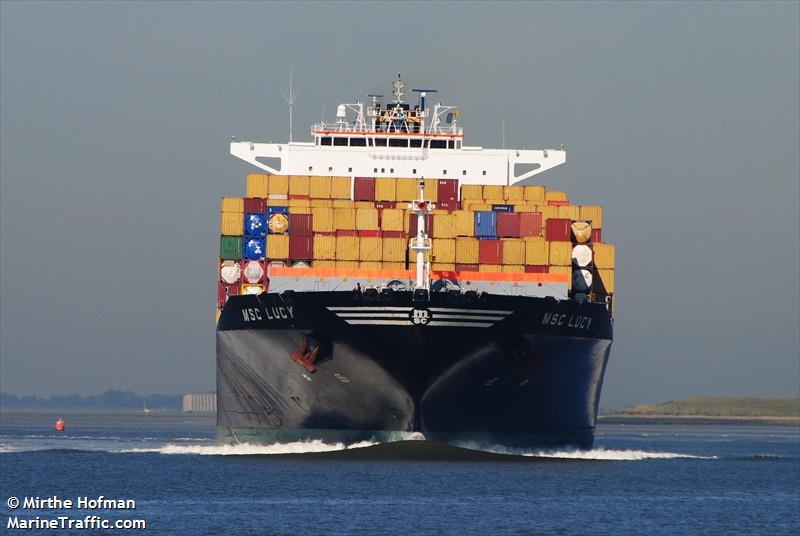msc lucy (Container Ship) - IMO 9289104, MMSI 371059000, Call Sign 3EBC5 under the flag of Panama