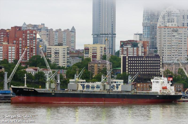 grace ocean (General Cargo Ship) - IMO 9652492, MMSI 372281000, Call Sign 3EVL5 under the flag of Panama
