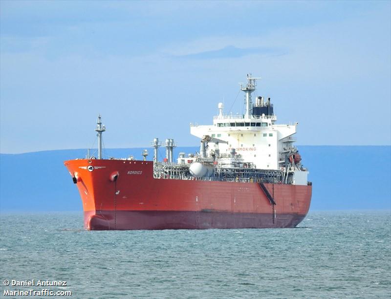 nordico (LPG Tanker) - IMO 9336658, MMSI 372721000, Call Sign 3EKH3 under the flag of Panama