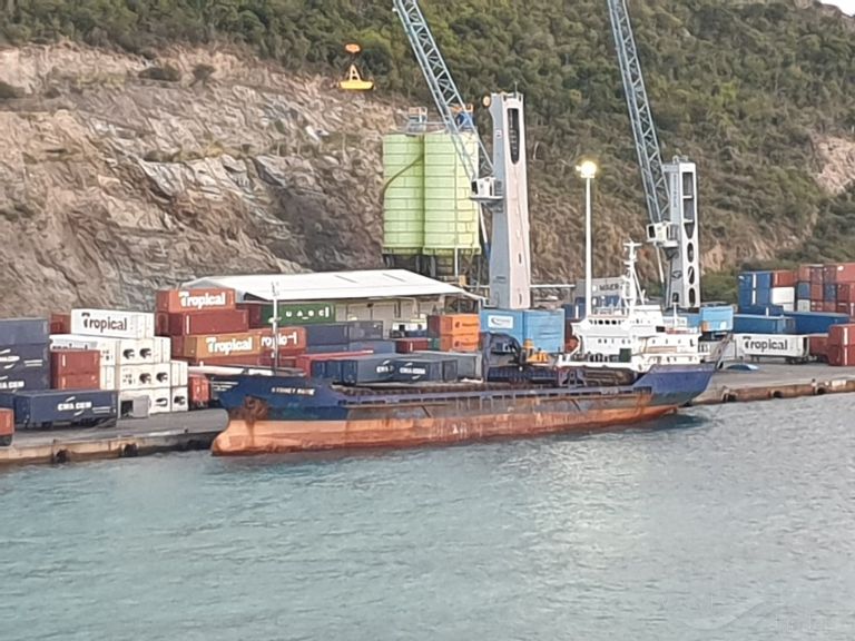 mv sydney marie (General Cargo Ship) - IMO 7432317, MMSI 377901034, Call Sign J8QE2 under the flag of St Vincent & Grenadines