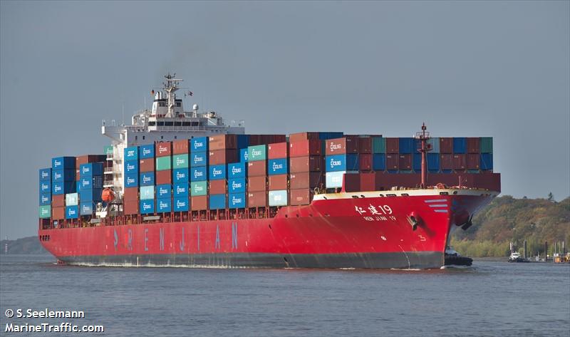ren jian 19 (Container Ship) - IMO 9280809, MMSI 414333000, Call Sign BQOJ under the flag of China