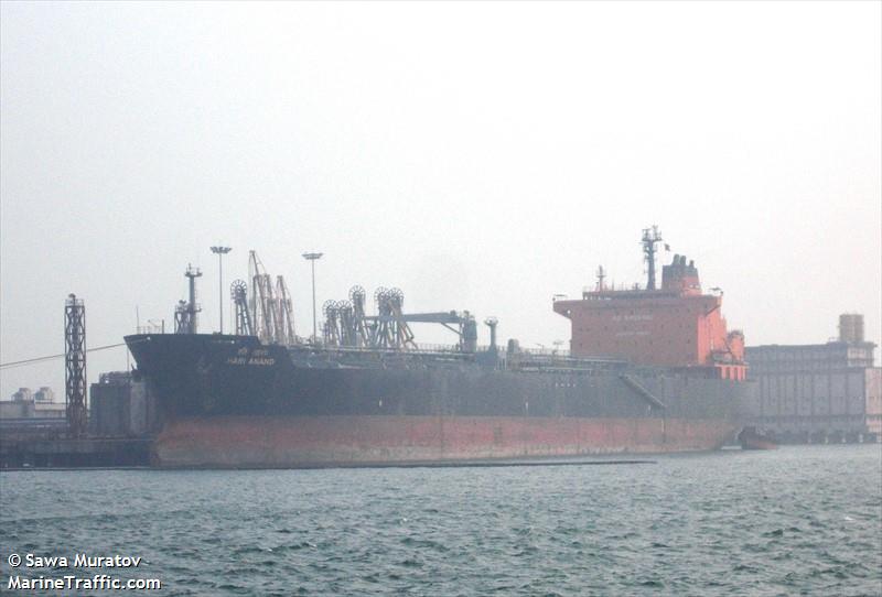 hari anand (Oil Products Tanker) - IMO 9172193, MMSI 419001453, Call Sign VTCE under the flag of India