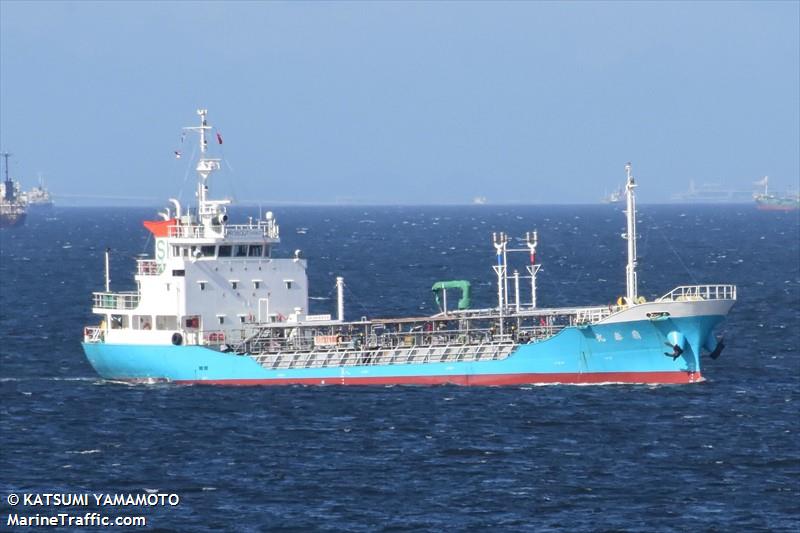 sentaimaru (Tanker) - IMO , MMSI 431000781, Call Sign JD2823 under the flag of Japan