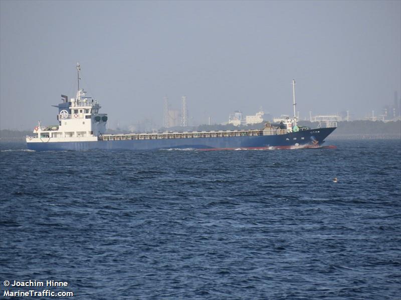 kyokuyo maru (General Cargo Ship) - IMO 9677129, MMSI 431004221, Call Sign JD3472 under the flag of Japan