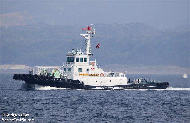 noshiro maru (Tug) - IMO , MMSI 431009622, Call Sign JD4183 under the flag of Japan