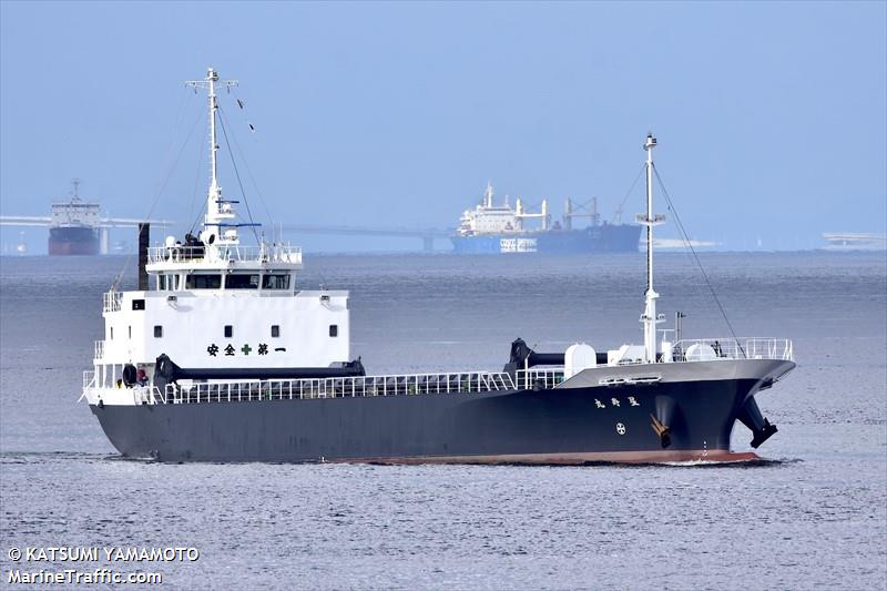 seiju maru (General Cargo Ship) - IMO 9900538, MMSI 431015322, Call Sign JD4847 under the flag of Japan