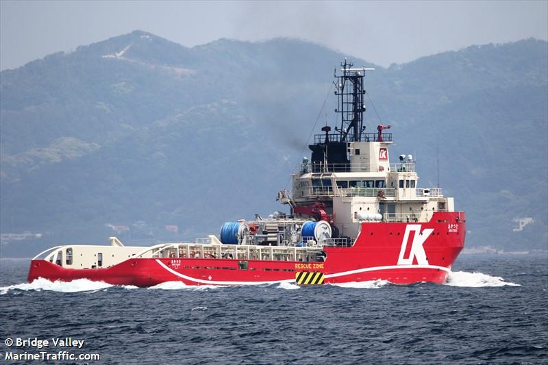 akatsuki (Offshore Tug/Supply Ship) - IMO 9728966, MMSI 431299000, Call Sign 7JWA under the flag of Japan