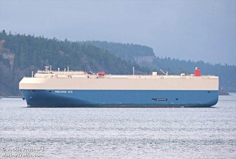 precious ace (Vehicles Carrier) - IMO 9554200, MMSI 431740000, Call Sign 7KGY under the flag of Japan