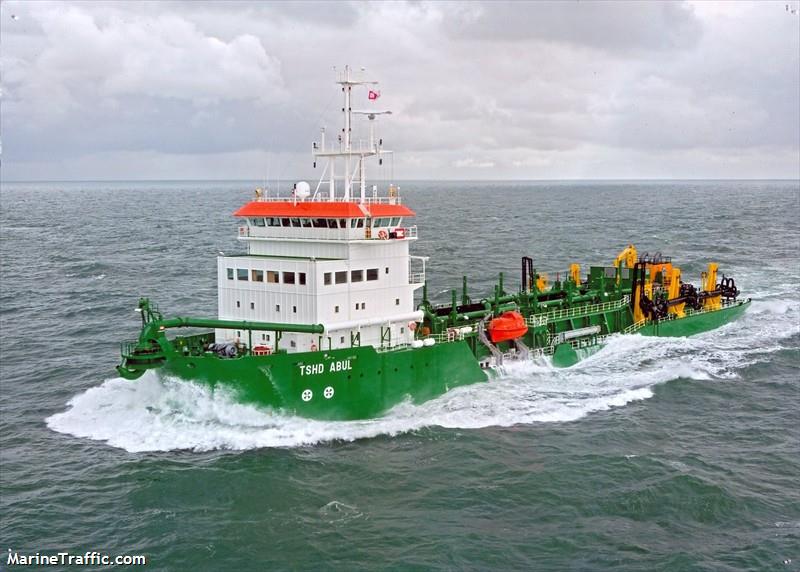 tshd abul (Hopper Dredger) - IMO 9382360, MMSI 463033101, Call Sign ABUL under the flag of Pakistan