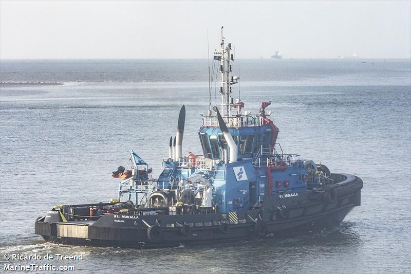 sl mukalla (Tug) - IMO 9543029, MMSI 463912000, Call Sign AQQM under the flag of Pakistan