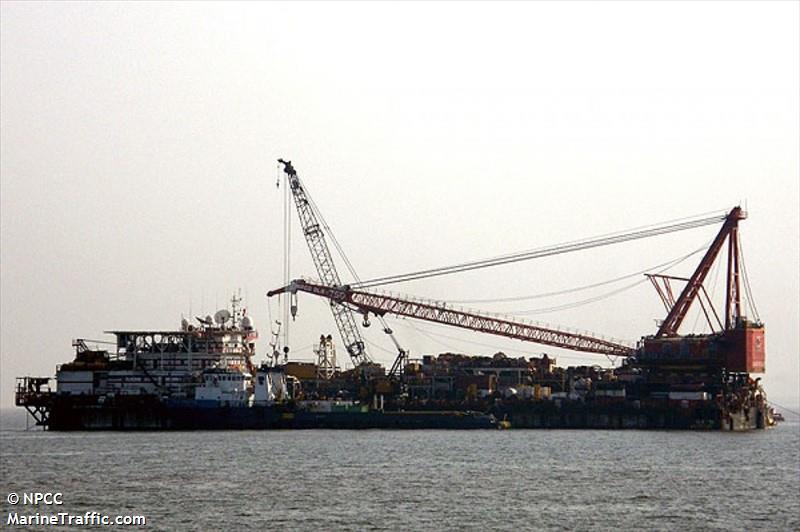 npcc dlb 750 (Pipe Layer) - IMO 8758108, MMSI 470339000, Call Sign A6E2391 under the flag of UAE