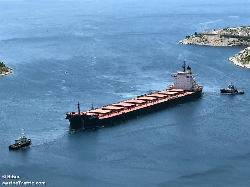 solar frontier (Bulk Carrier) - IMO 9569798, MMSI 477023300, Call Sign VRQI8 under the flag of Hong Kong