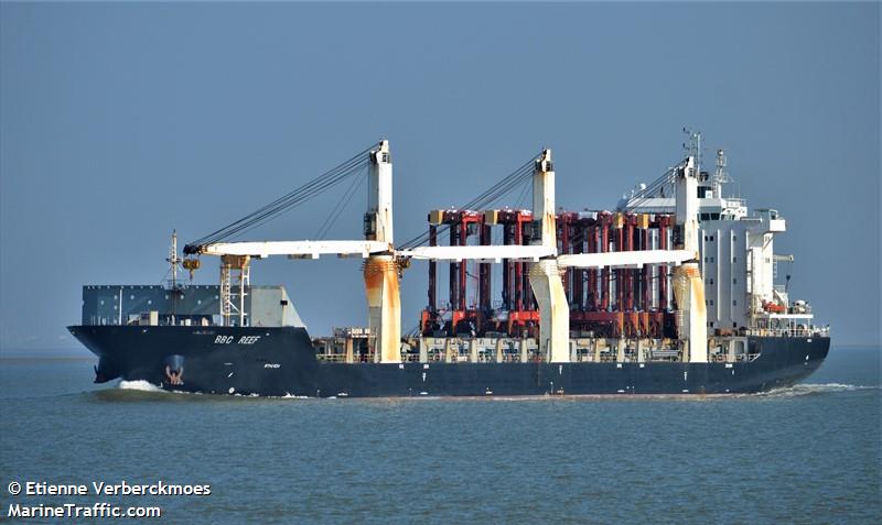 bbc reef (General Cargo Ship) - IMO 9539365, MMSI 477196900, Call Sign VRIP4 under the flag of Hong Kong