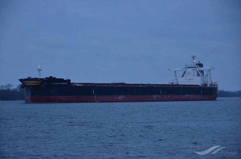 golden finsbury (Bulk Carrier) - IMO 9701346, MMSI 477347700, Call Sign VROV9 under the flag of Hong Kong