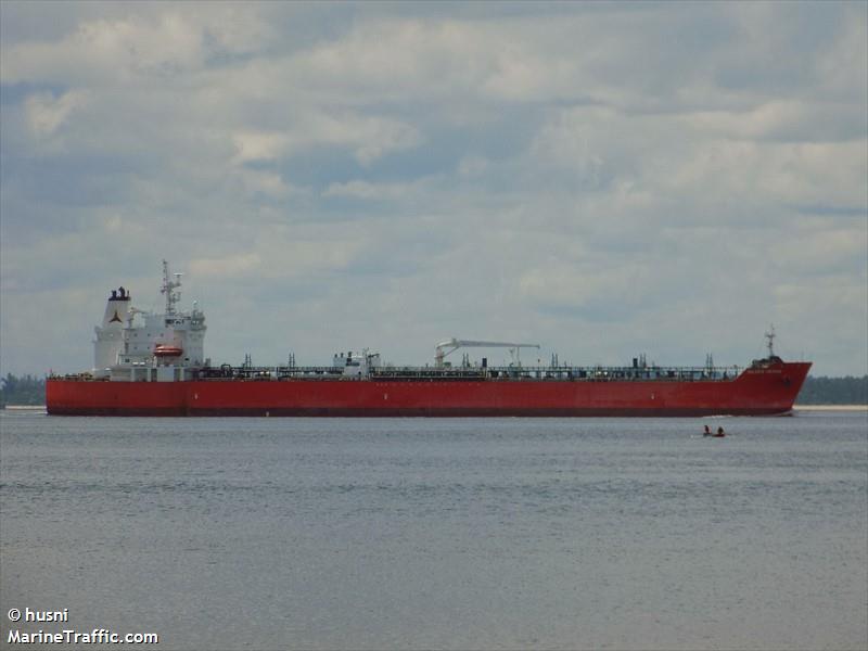 silver hessa (Chemical/Oil Products Tanker) - IMO 9718868, MMSI 477854400, Call Sign VRPS6 under the flag of Hong Kong
