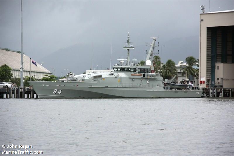 hmas launceston (Military ops) - IMO , MMSI 503208000, Call Sign VKRU under the flag of Australia