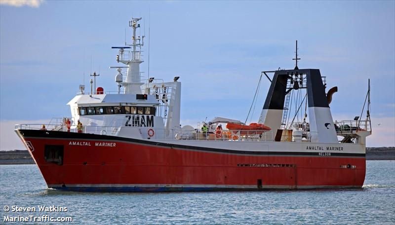 amaltal mariner (Fishing Vessel) - IMO 9132466, MMSI 512002681, Call Sign ZMAM under the flag of New Zealand